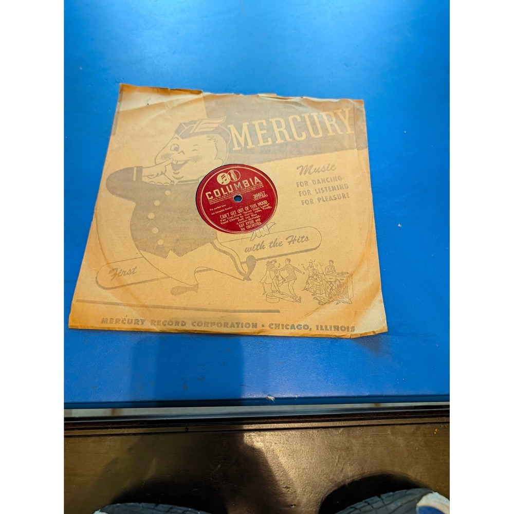 Kay Kyser Orchestra Cant Get Out Of This Mood Moonlight Mood 78 RPM Columbia